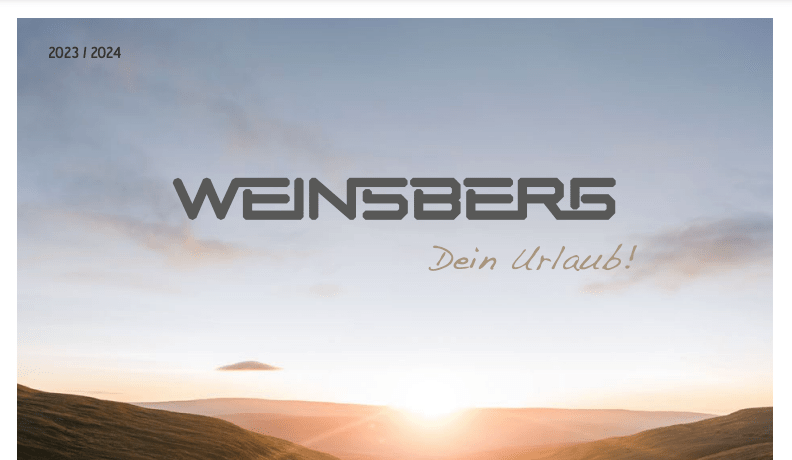 Weinsberg 2024 Brochure